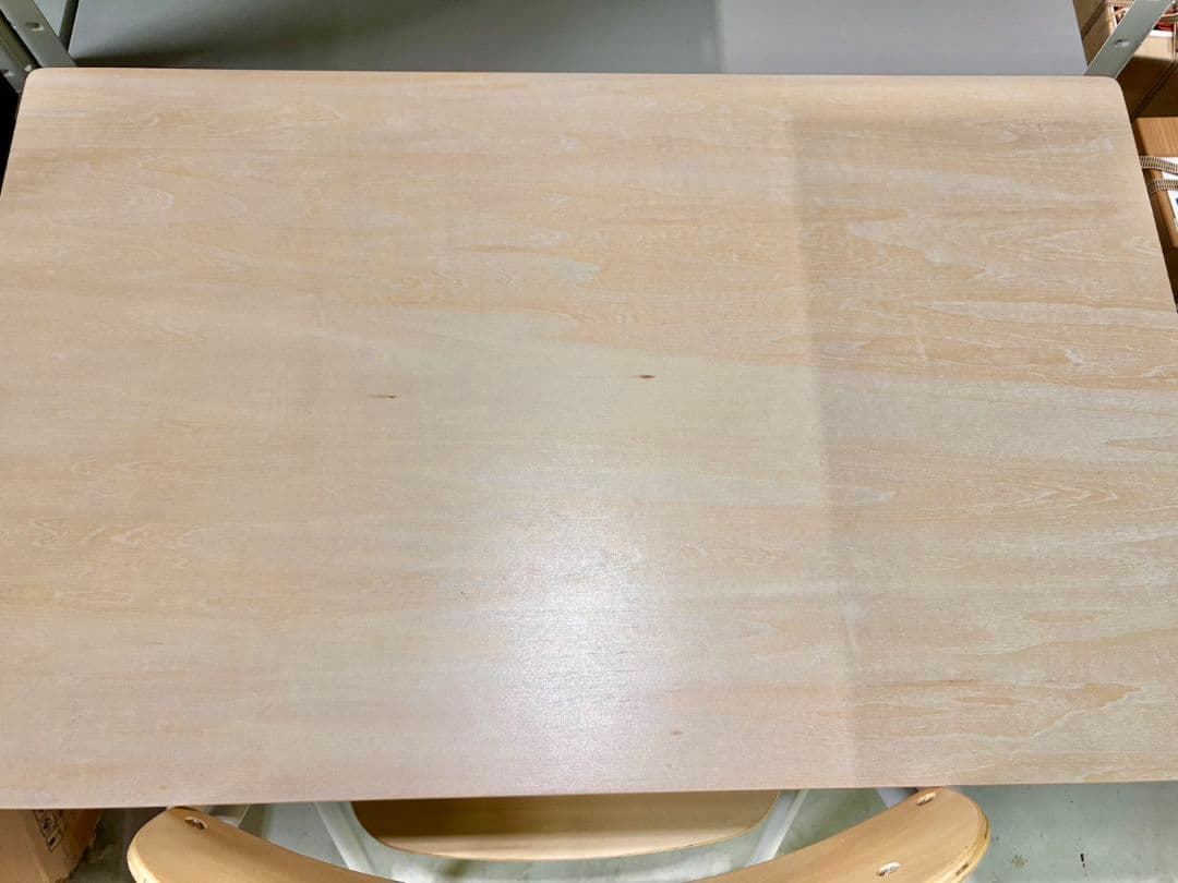 【現地引取OK】MUJI 折りたたみ式テーブルと椅子セット