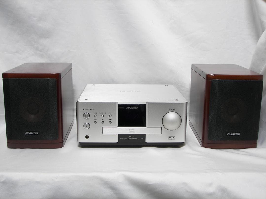 Victor/ビクター/ DVDコンポ/EX-AK1/ウッドコーン☆