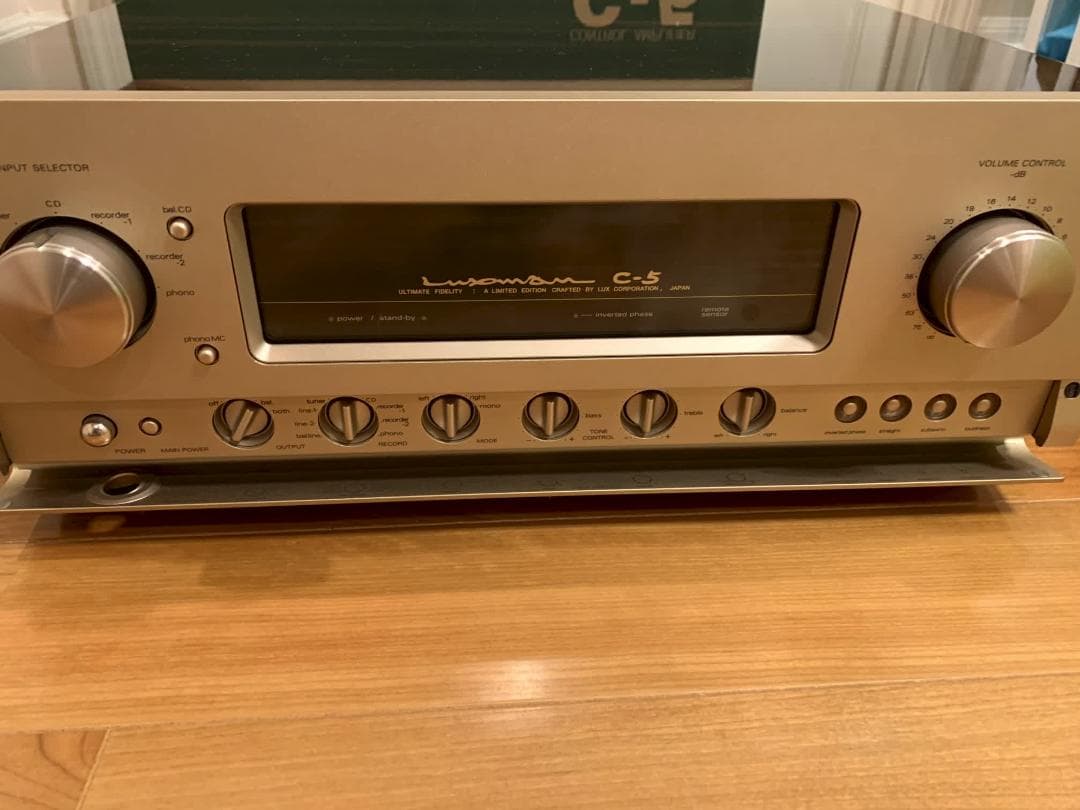 Luxman C-5 コントロールアンプ