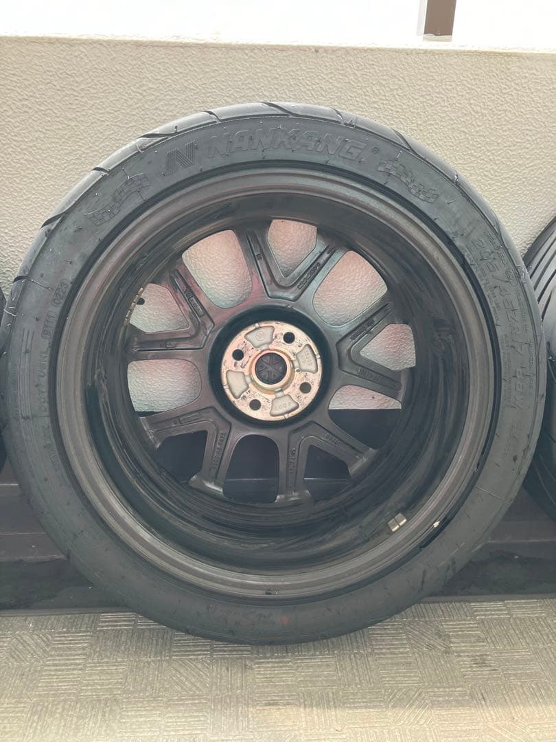 124スパイダーホイール 4本 17インチ 10分山 NS-2R Hiro