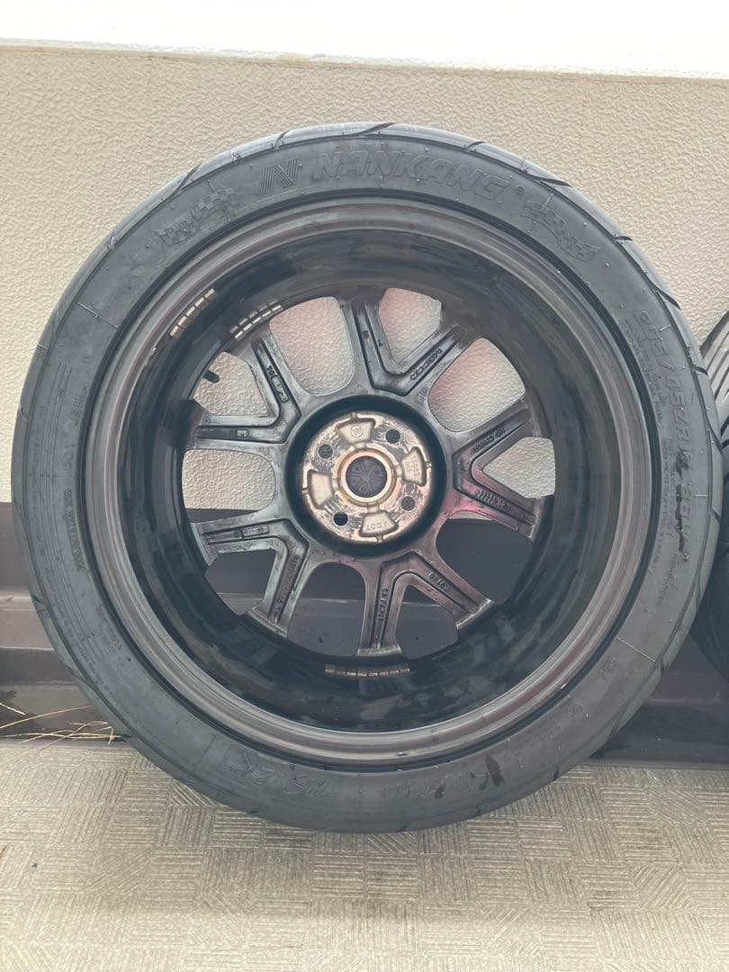 124スパイダーホイール 4本 17インチ 10分山 NS-2R Hiro