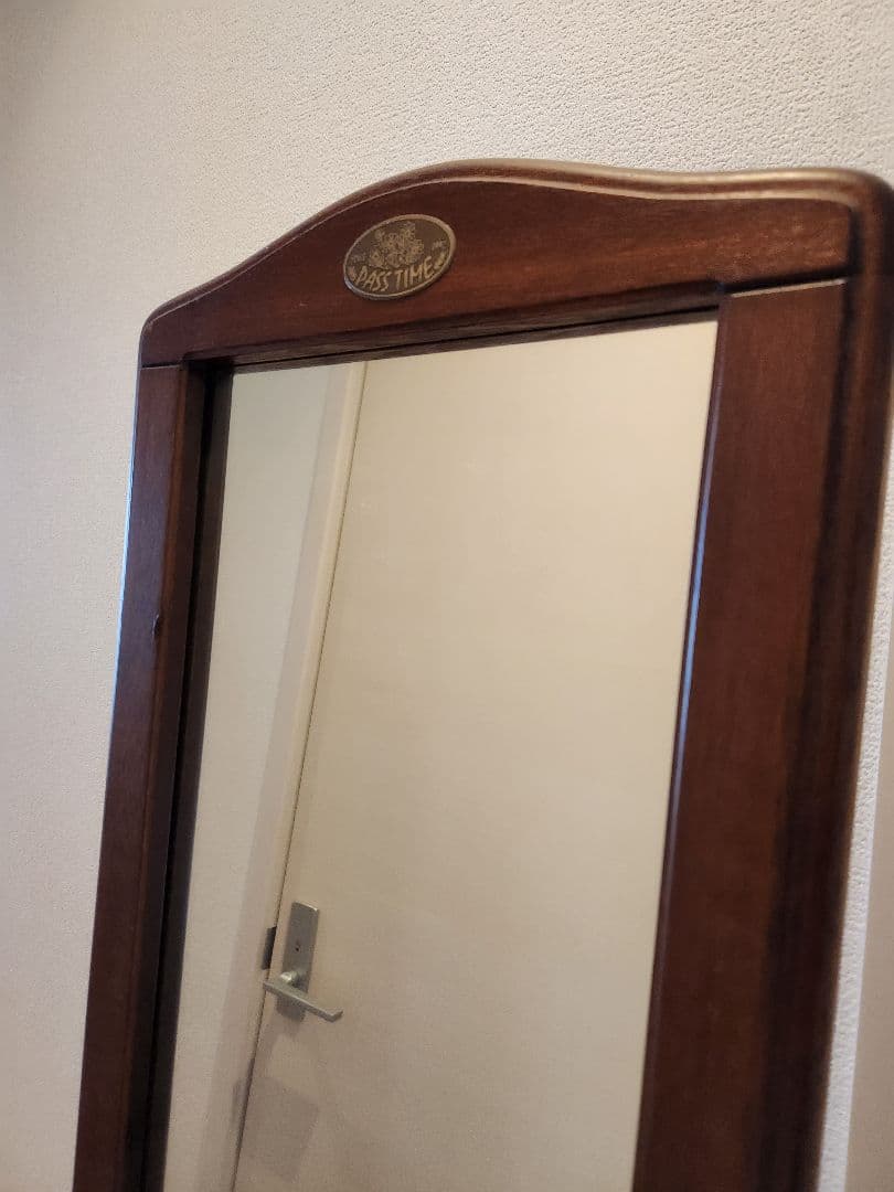 木製ミラー★移動式