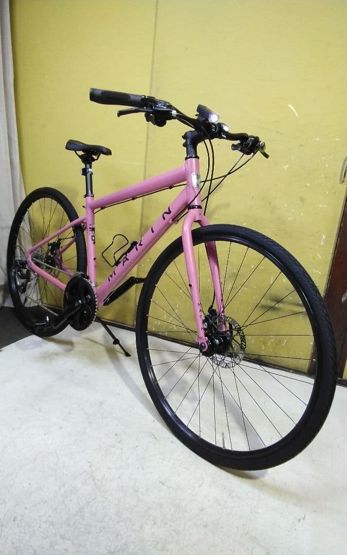 福岡市引取限定/MARIN DISC 21段変速 160cm～ 前後タイヤ新品