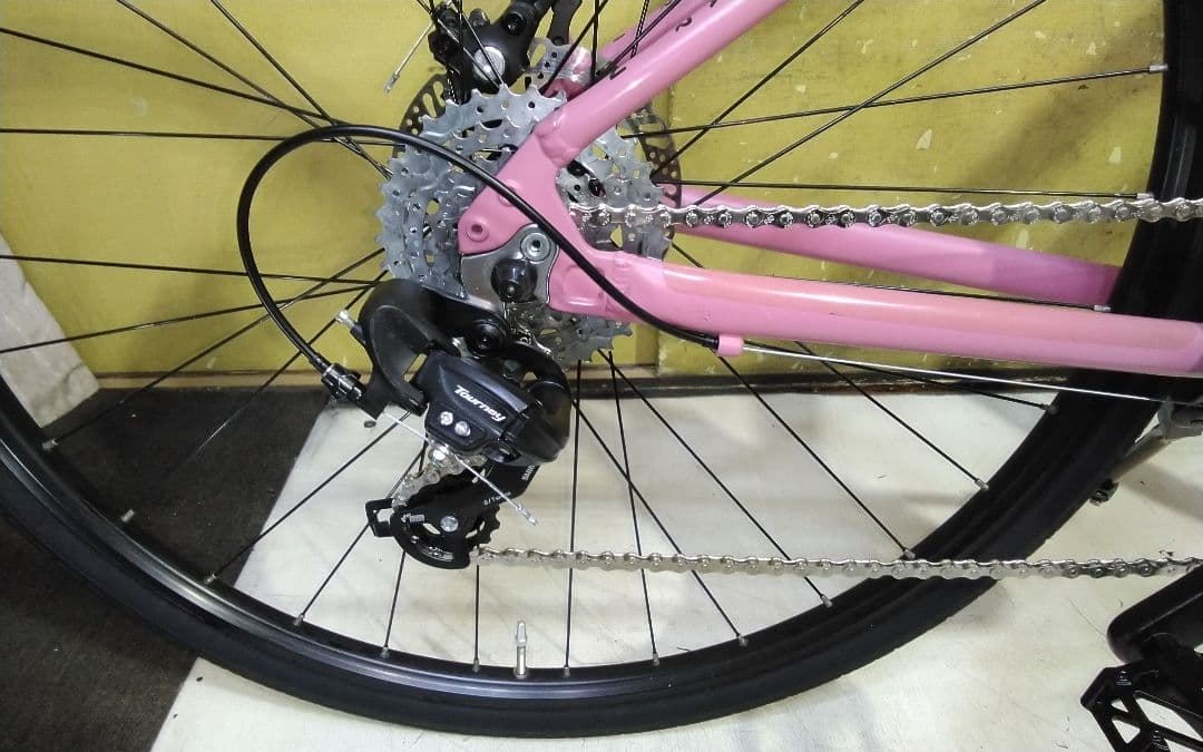 福岡市引取限定/MARIN DISC 21段変速 160cm～ 前後タイヤ新品