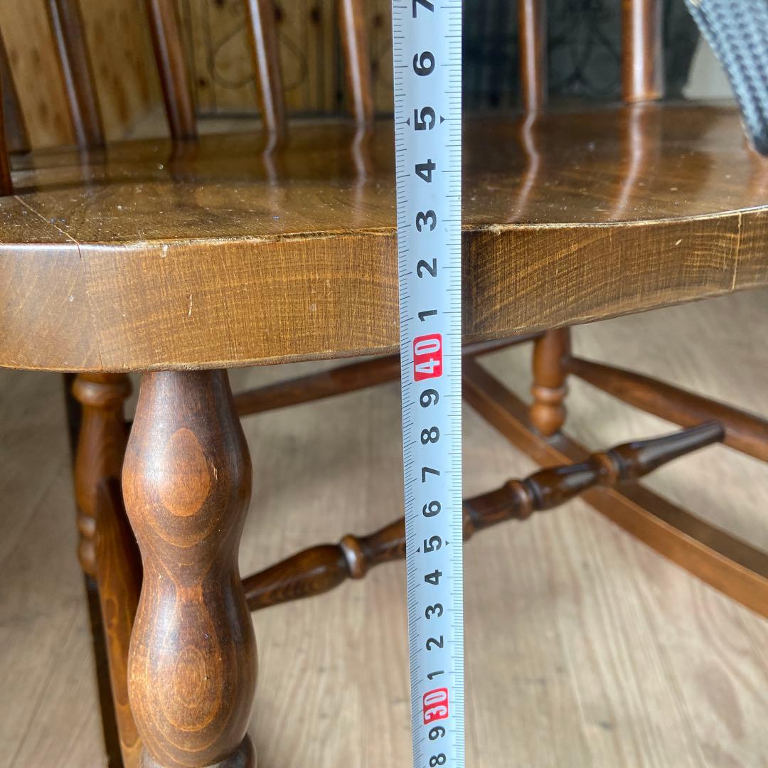 柏木工 ロッキングチェア 椅子 アンティーク 家具 かしわ