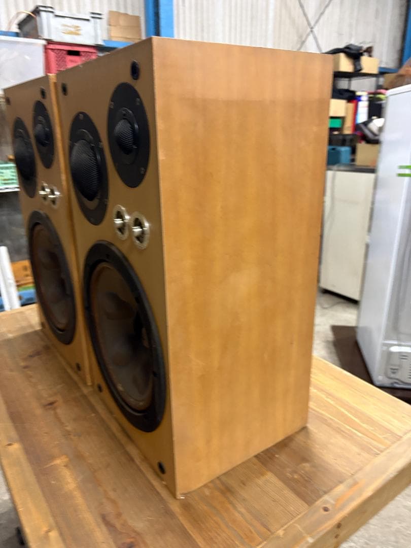 Victor SX-7 スピーカー ペア ビクター 3ウェイ パッシブ 木目調