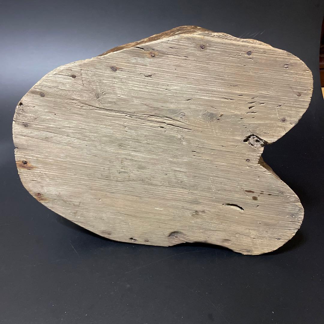 くり抜き盆火鉢　天然杢　2