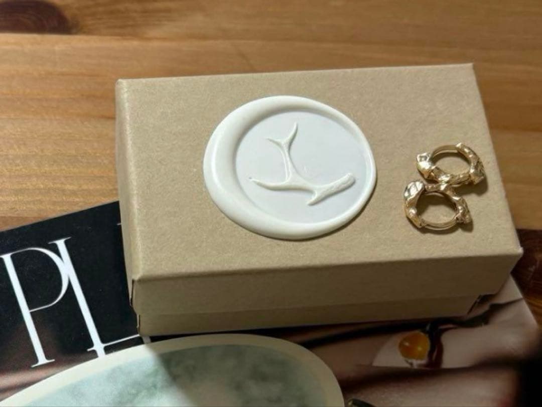 【片耳】PLUIE プリュイ ヘレンシアリザーピアス 10K