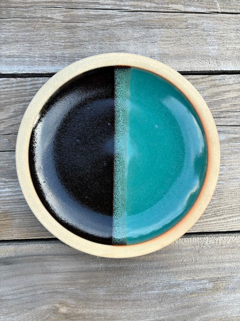 柳宗理　中井窯　染め分け　皿　4点　牛ノ戸窯因州・中井窯　絶版品