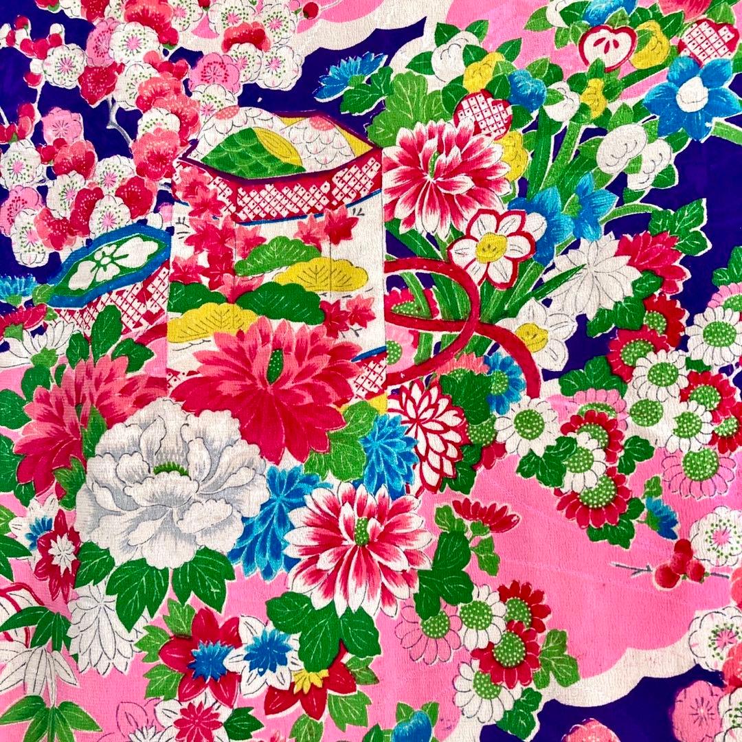 ★専用です★アンティーク女の子 子供着物 七五三 アンティーク着物 NO100