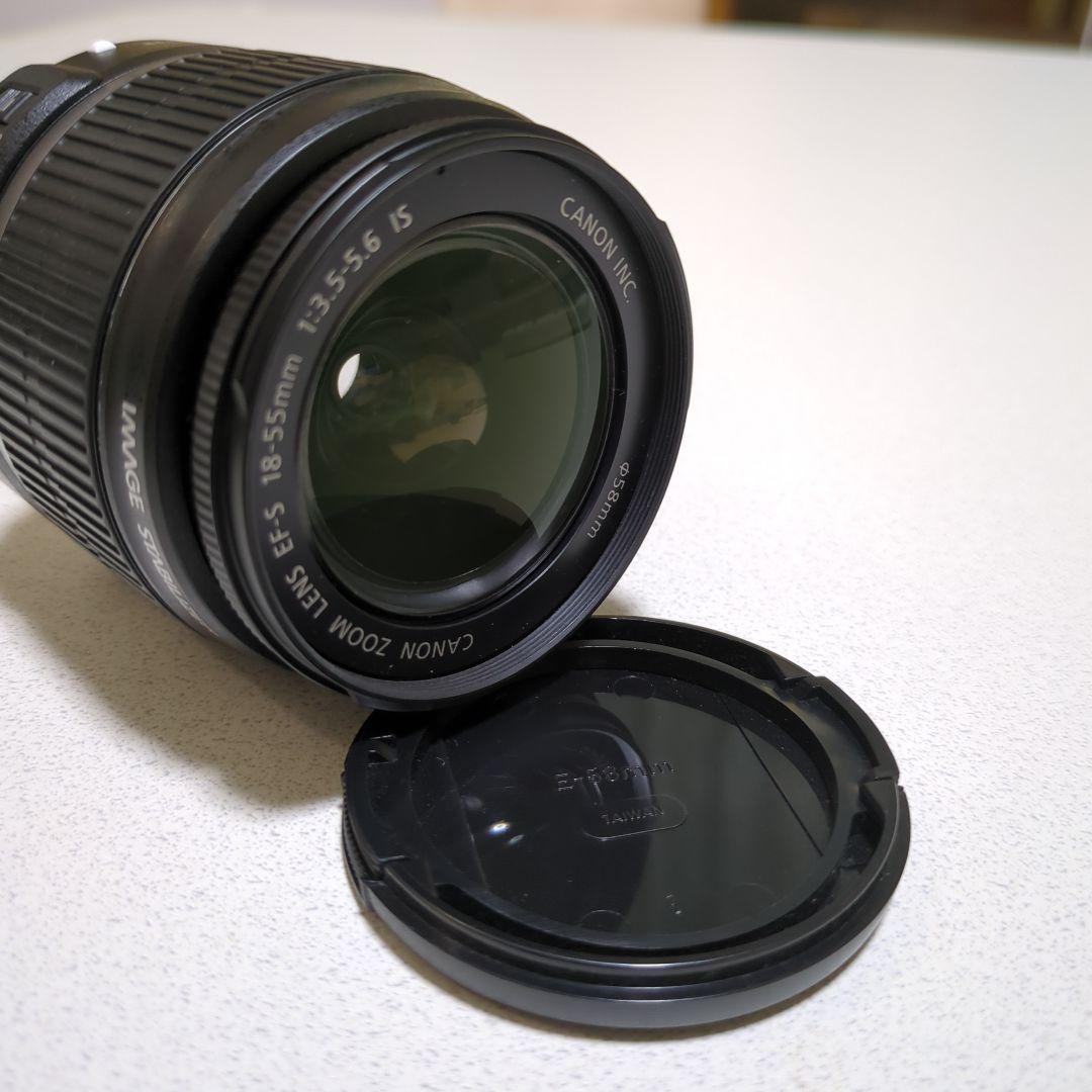 Canon EOS Kiss X2 一眼レフカメラ レンズ2本セットSDカード付