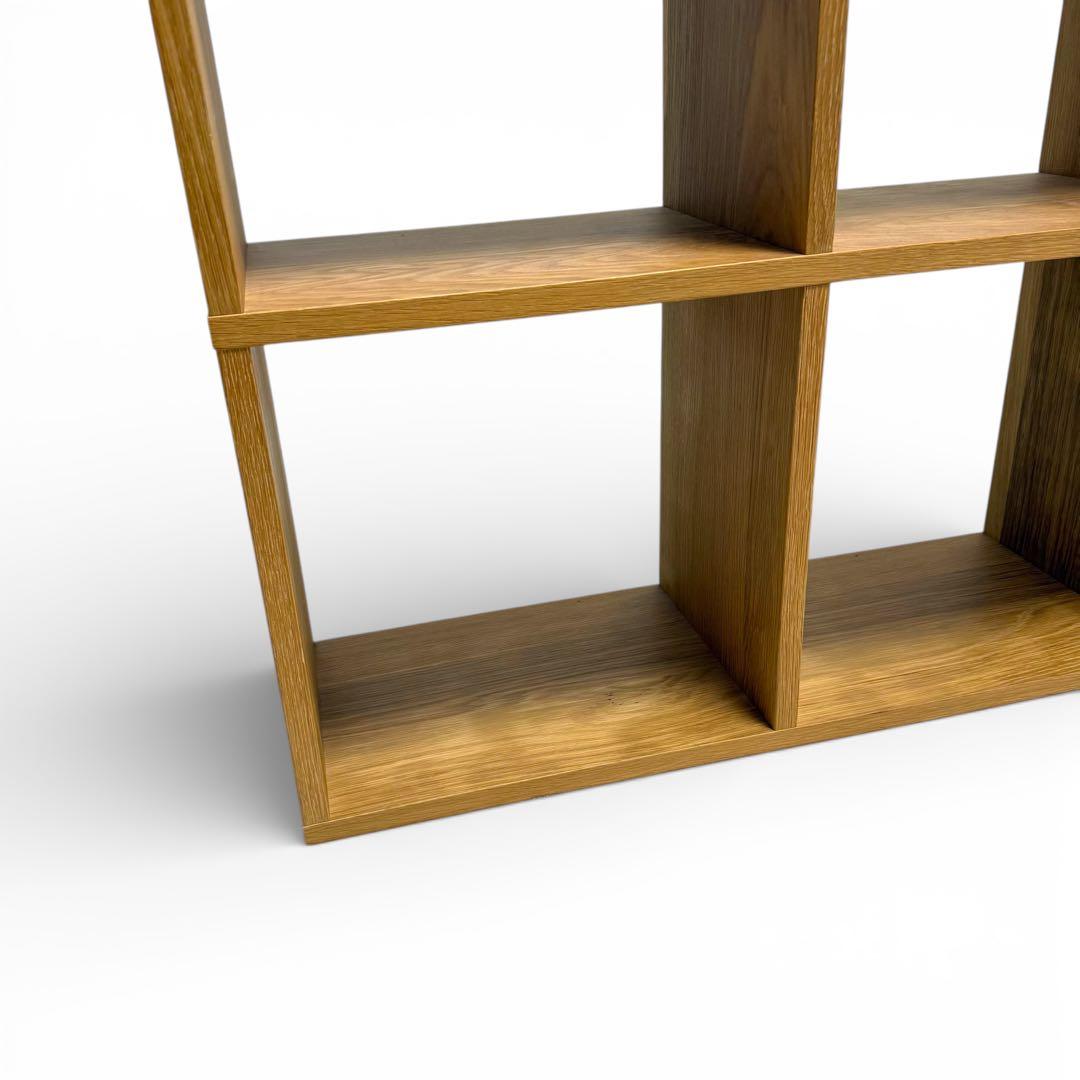 無印良品 MUJI スタッキングシェルフ 2段2列 オーク材 北欧 ナチュラル