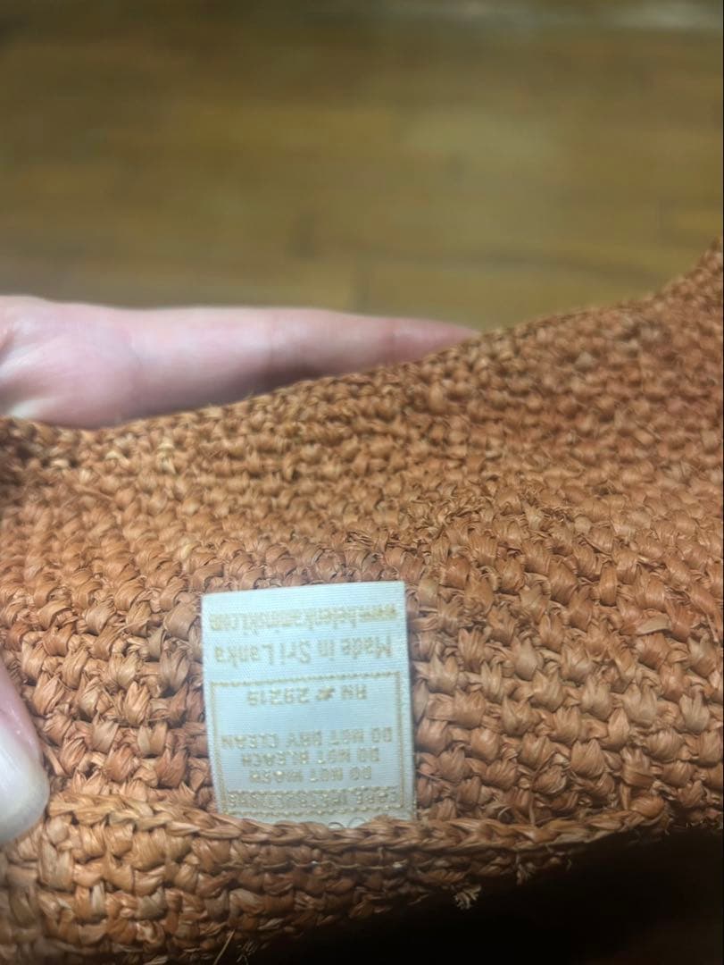 ヘレンカミンスキー　ラフィア　カゴバッグ　ワンショルダー