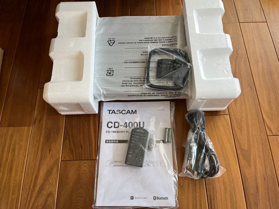 ★値引しました★【未使用品】TASCAM CD-400U 1Uマルチプレーヤー