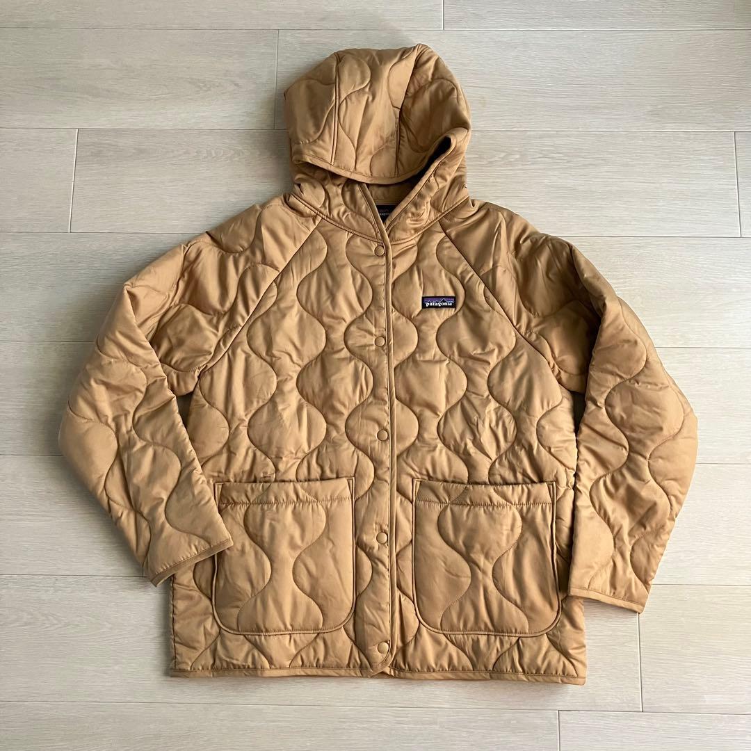 Patagonia キッズキルテッドパファー XL