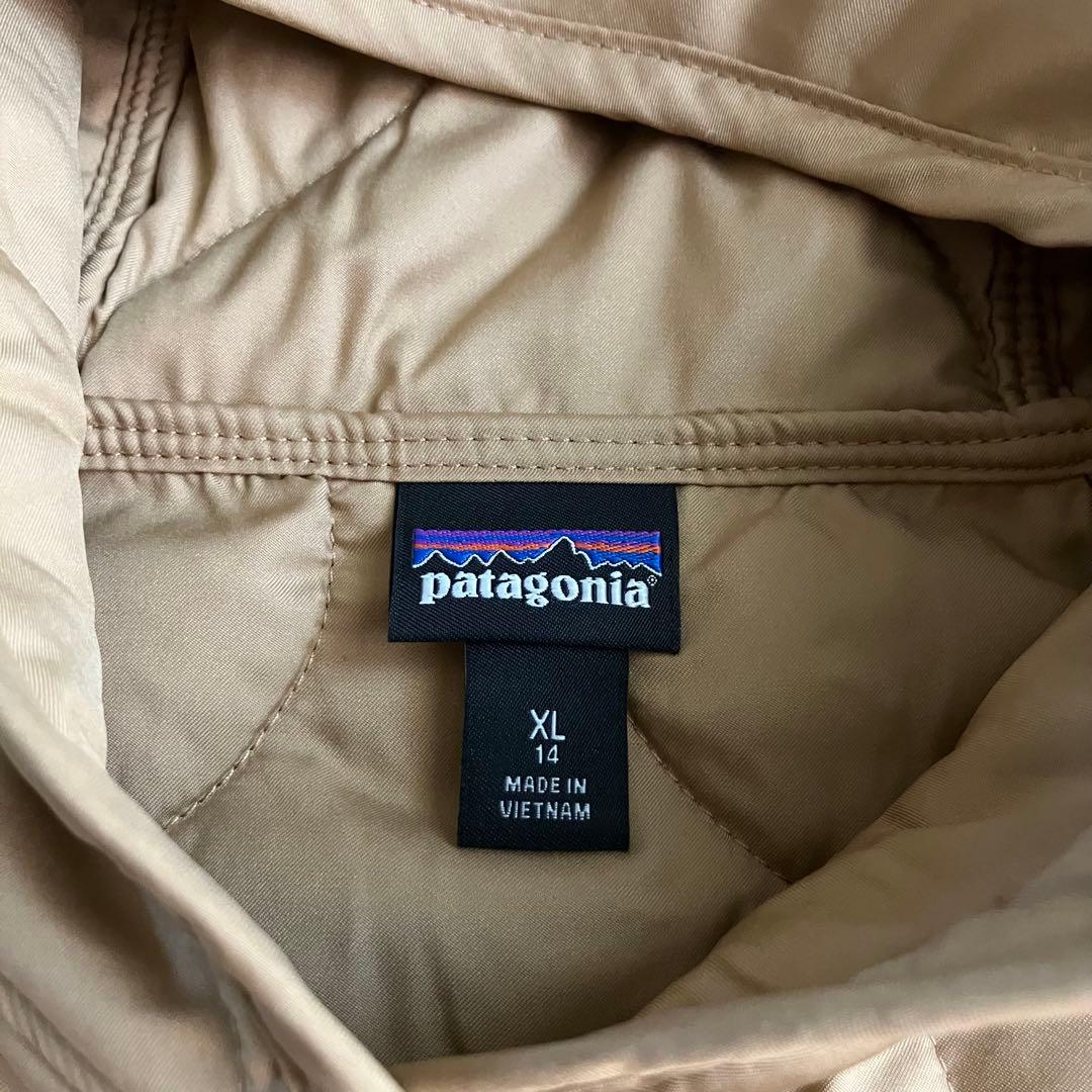 Patagonia キッズキルテッドパファー XL