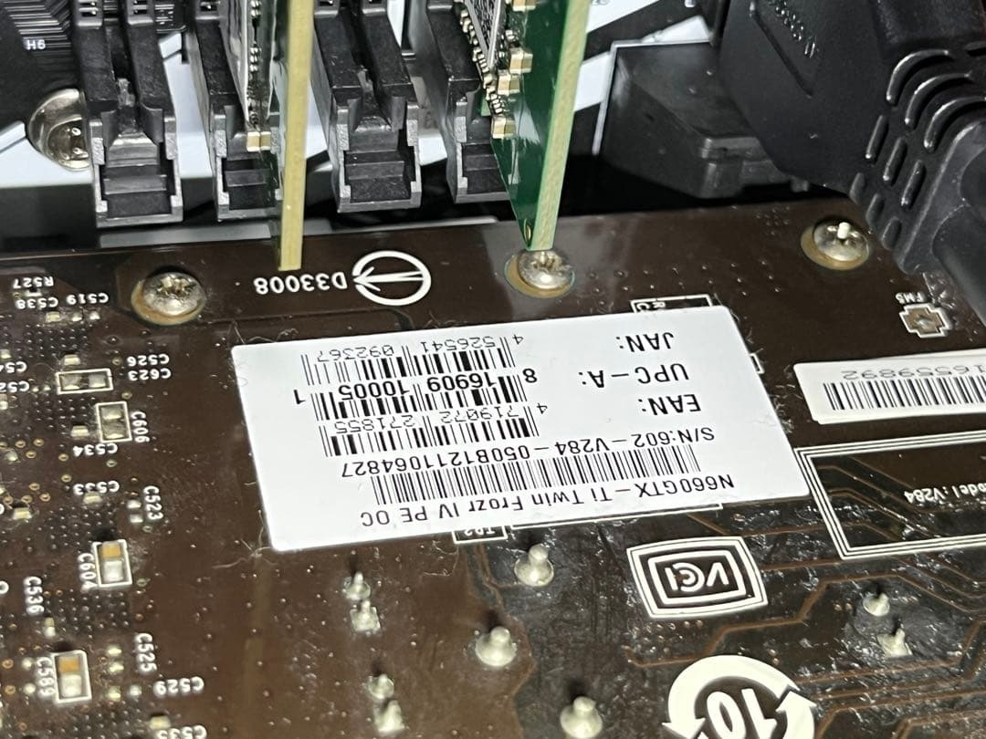 【ジャンク】自作デスクトップ GTX660Ti、LGA1200、ライセンス認証無