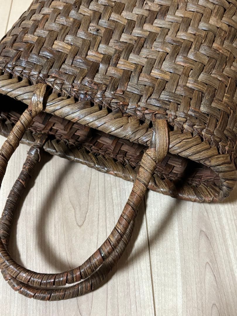 まっこ 山葡萄（山ぶどう）かごバッグ　カゴバッグ　籠バッグ