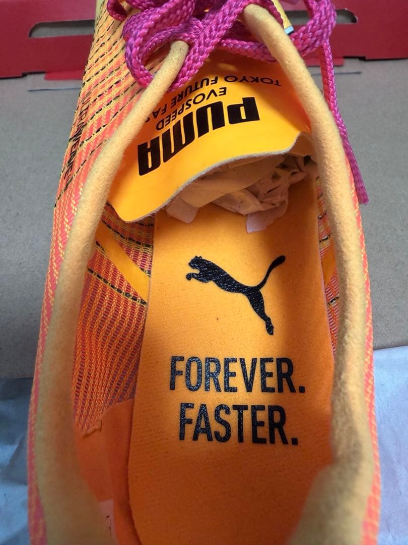 【超美品】 プーマ エヴォスピードフューチャーファスター+4