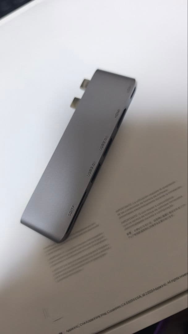 ​【ジャンクMacBook Pro M1 16GB 512GB韓国語キー画面割れ