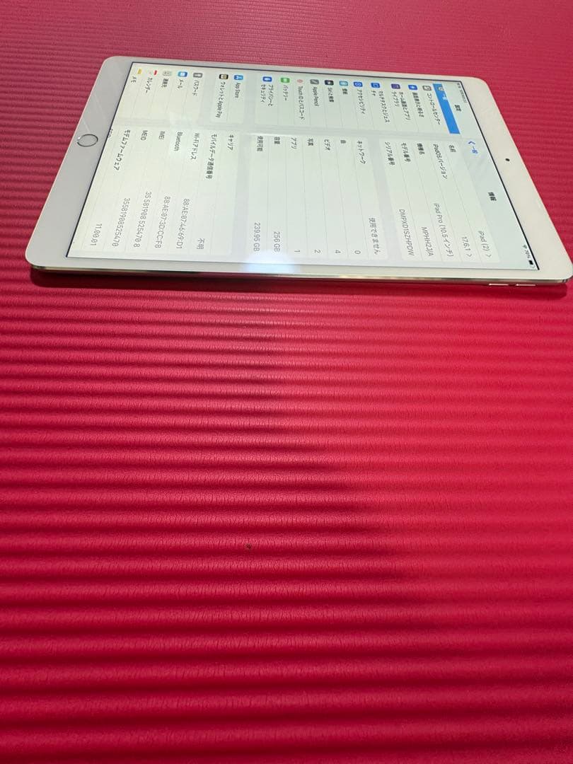 iPad Pro 10.5インチ Wi-Fi Cellular 256GB