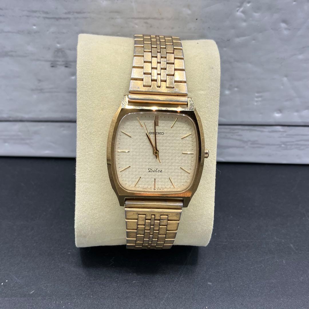 時計 SEIKO Dolce WATER RESISTANT 7741-5100