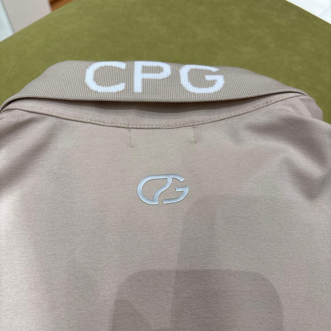 CPG GOLF ベージュ ポロシャツ