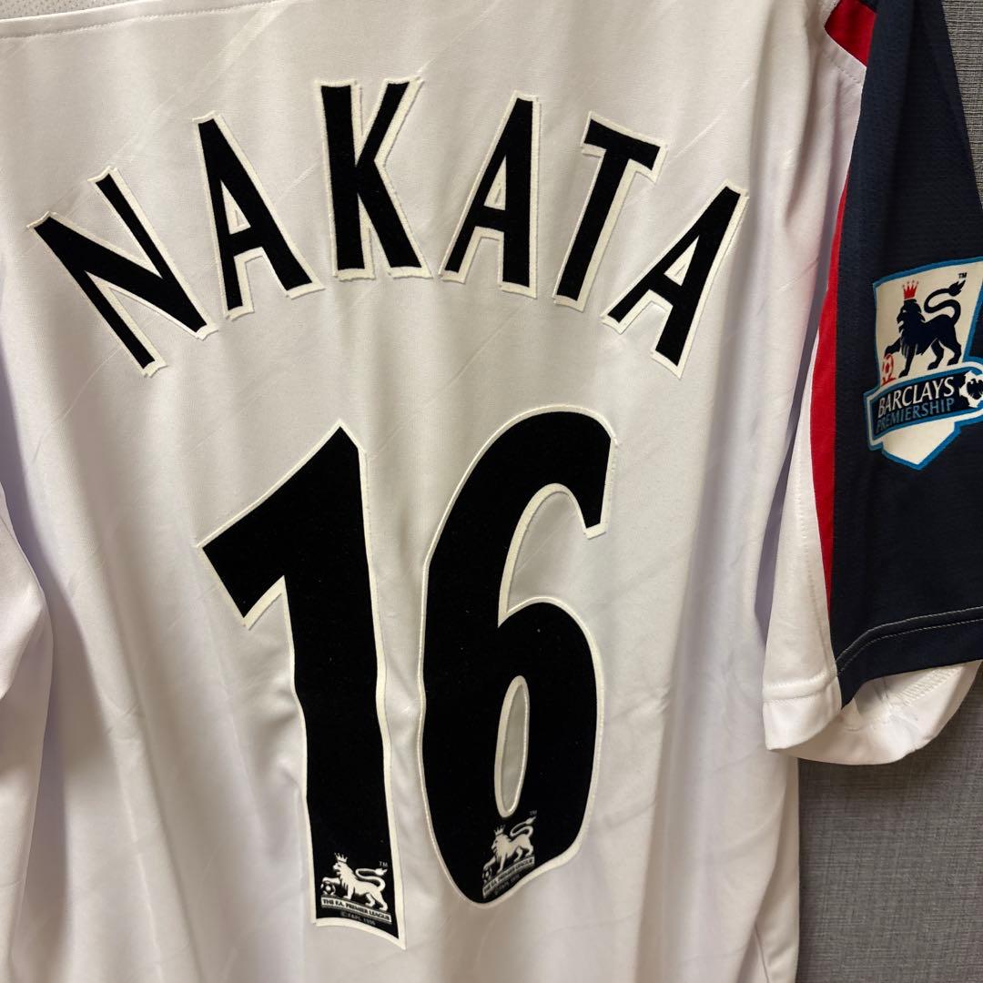 ボルトンワンダラーズ　中田英寿　ユニフォーム