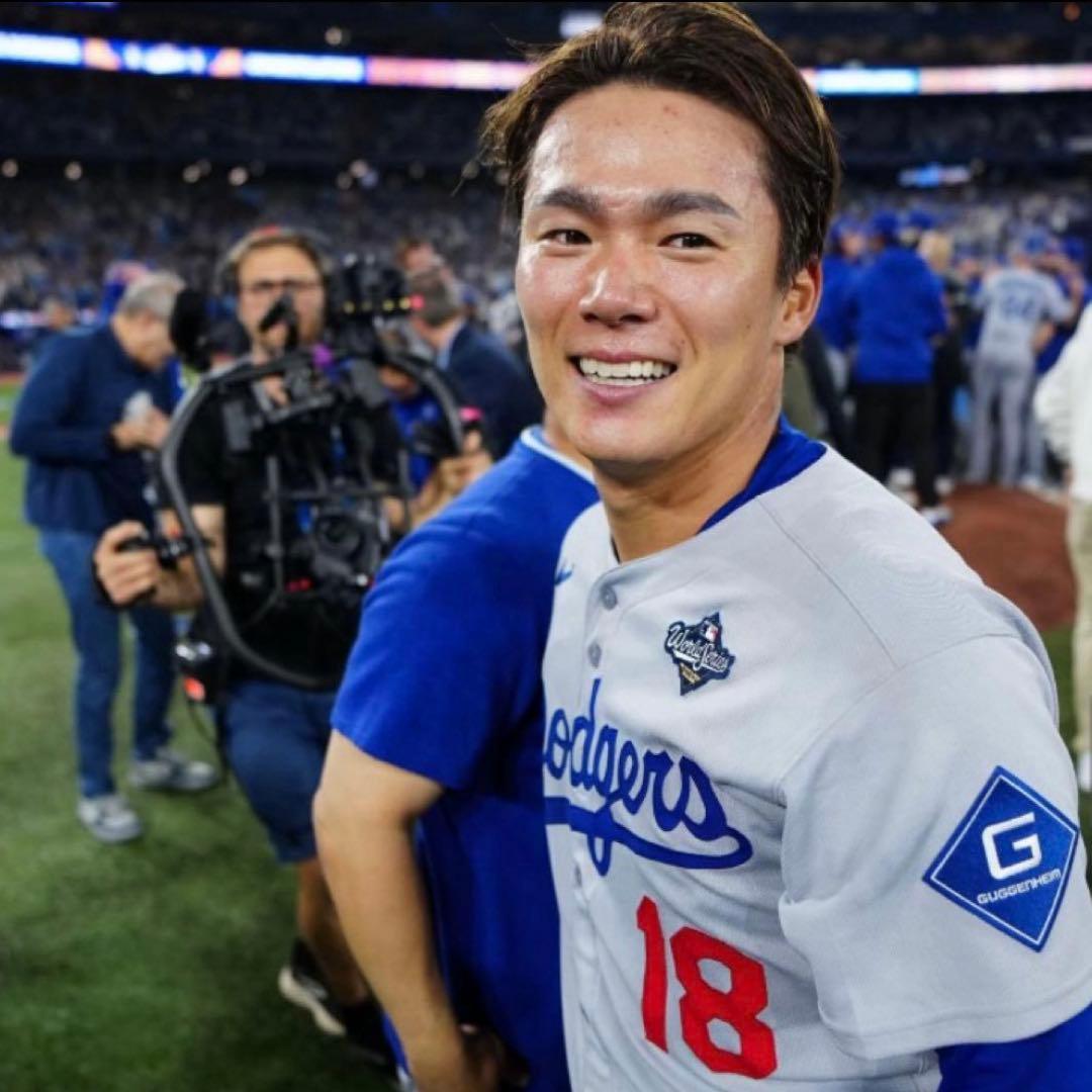 ドジャース 山本由伸 2025ワールドシリーズMVP ユニフォーム 大谷翔平