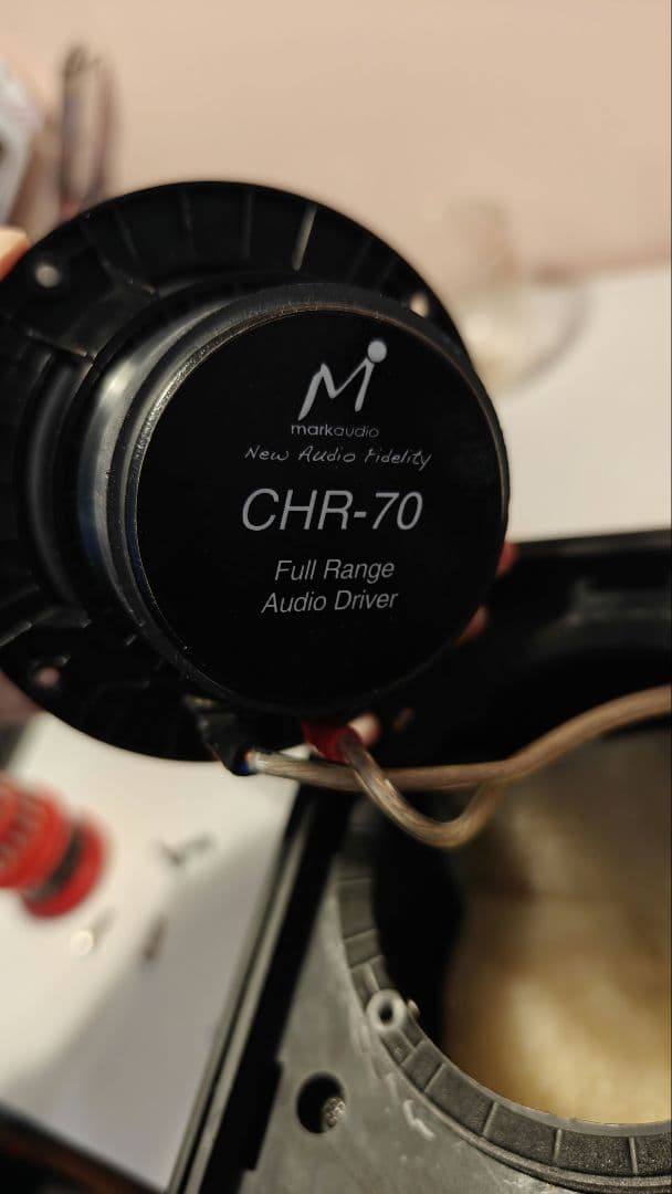 ggtoshiさん専用 自作スピーカー markaudio CHR-70