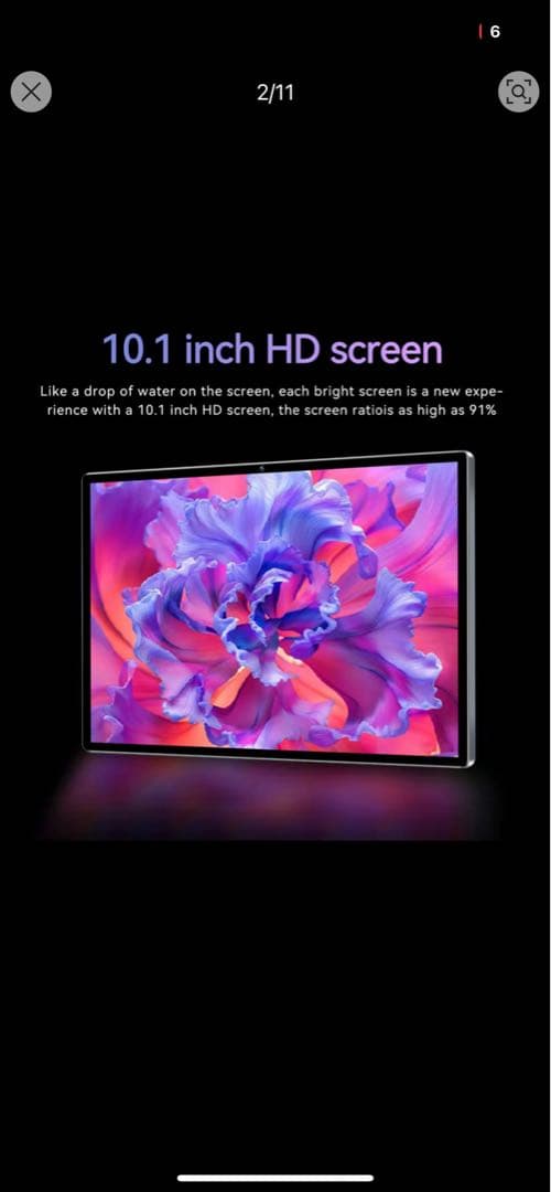 QETUPA 10.1インチタブレット 8GB/128GB