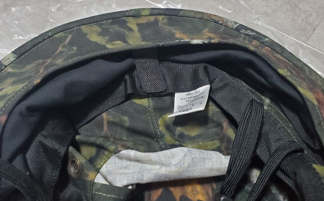 DRT アングラーズキャンプ　ブーニーハットGEN2 ウィードカモ　おまけ付き