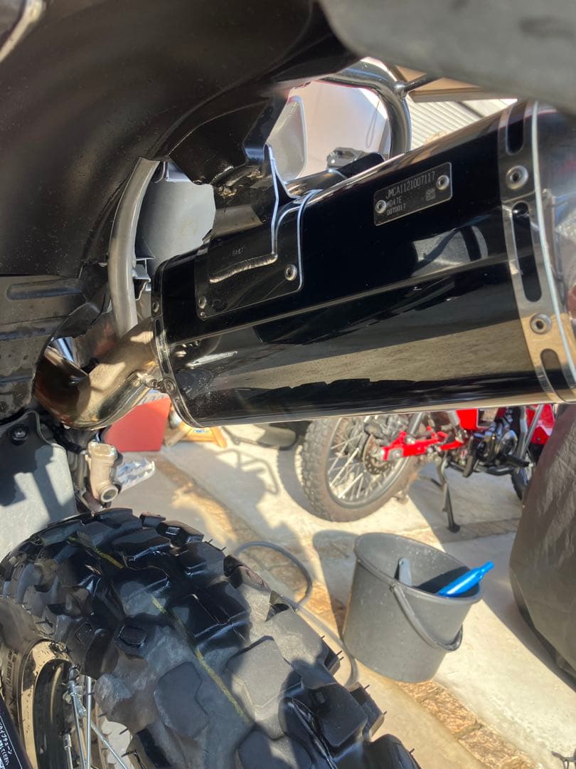 モリワキ　スリップオンマフラー Exhaust MX CRF250L