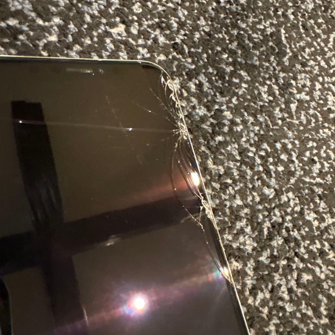 iPhoneX 本体 画面割れ 動作確認済み