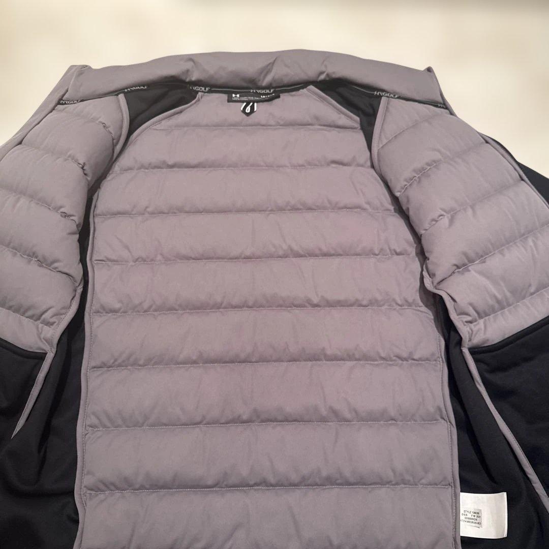 アンダーアーマー　ゴルフ　ウーブンアウター ダウン　ハイブリッド　メンズ