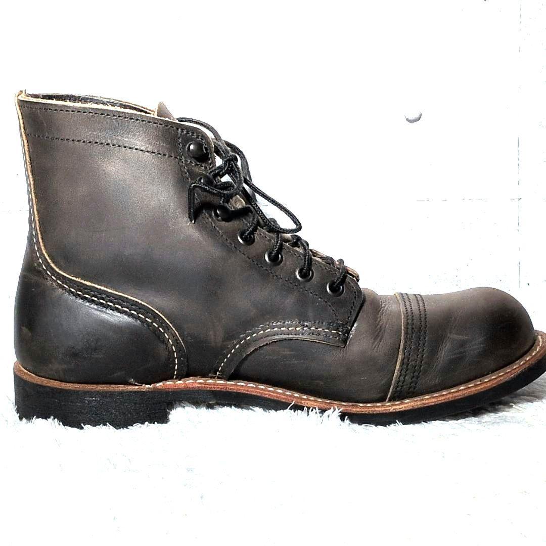 【希少 美品】レッドウィング　アイアンレンジャー　チャコール　8086　8D