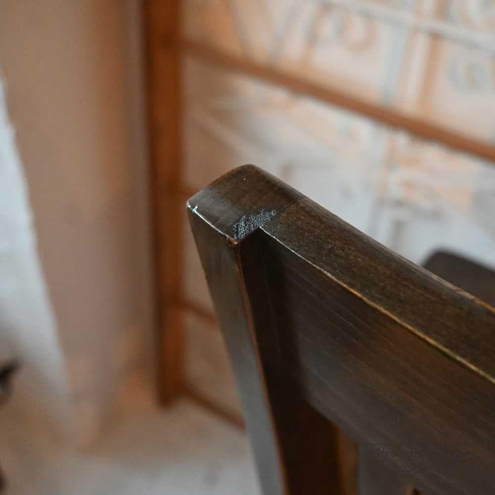 IFU-413-2 英国ヴィンテージ カウンターチェア ハイチェア BARチェア