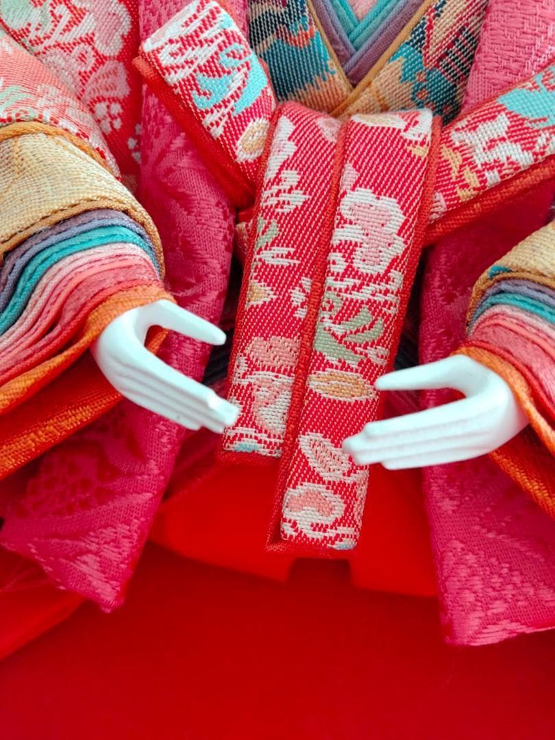 美品　雛人形３段松寿作　大阪松屋町久宝堂　<チャミチャミ様用>