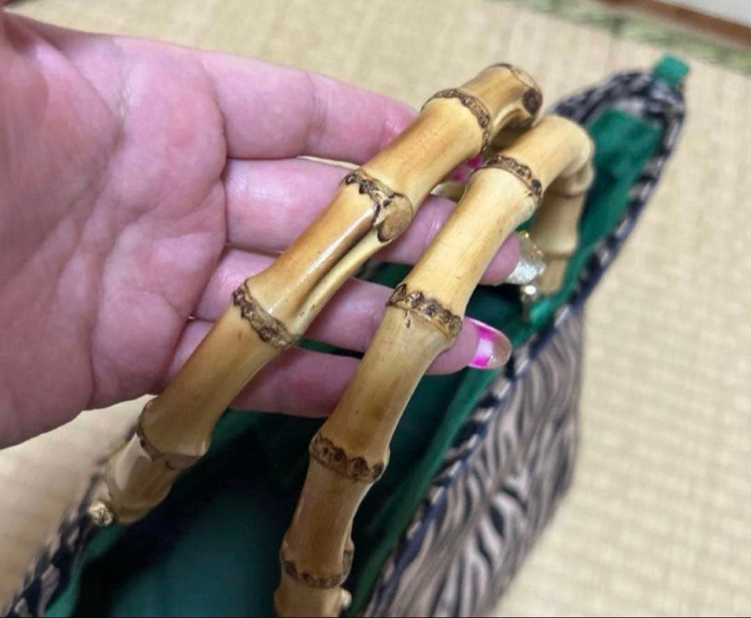 完売品⭐︎レスポートサック　アトリエ　ラージバンブー2way ゼブラ