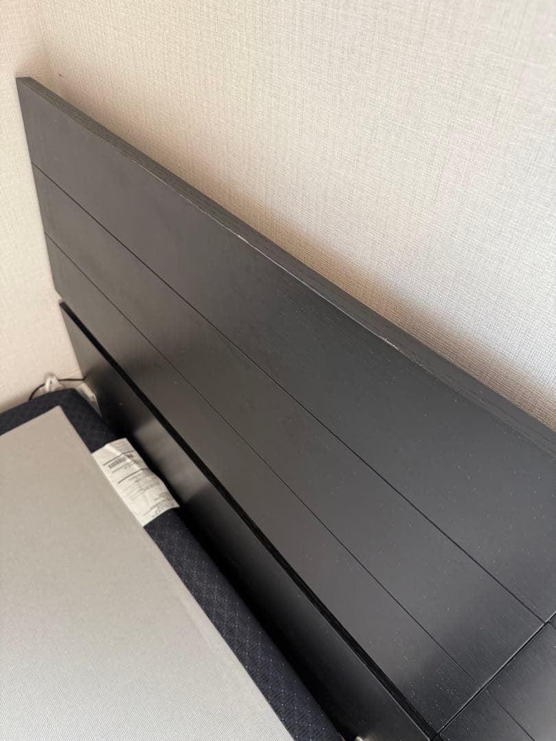 ★引き取り専用★REGALIA シングル　ベッドフレーム セット　黒 大塚家具