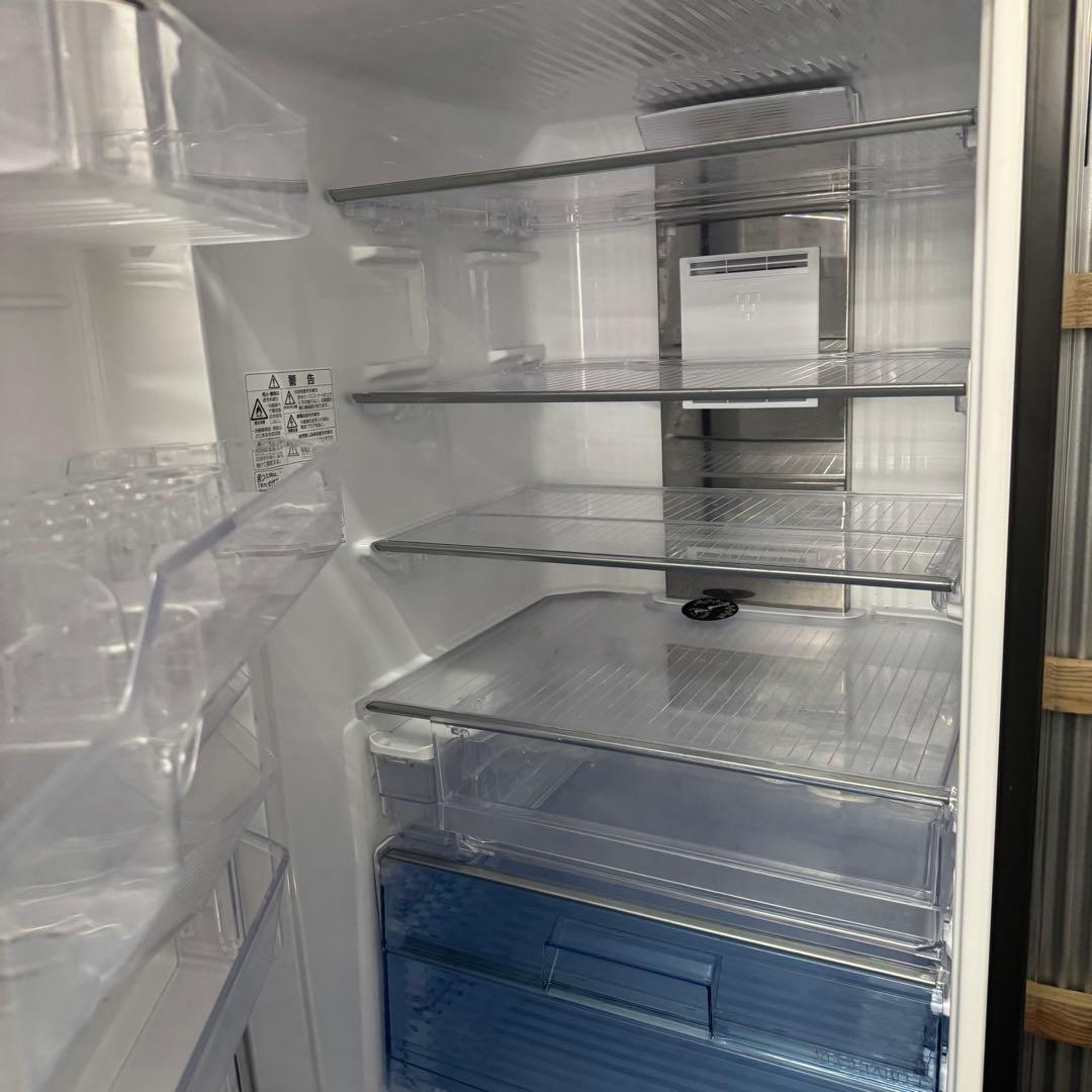 雷216 SHARP　大型冷蔵庫 自動製氷機能付き415L SJ-GT42C-R