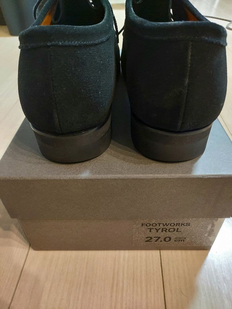 FOOTWORKS Tirolean shoes チロリアン 27.0