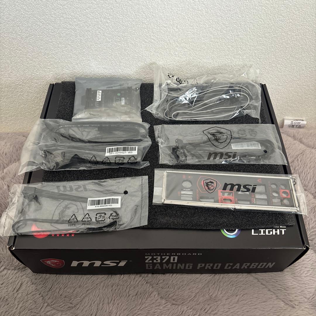 MSI Z370 GAMING PRO CARBON マザーボード