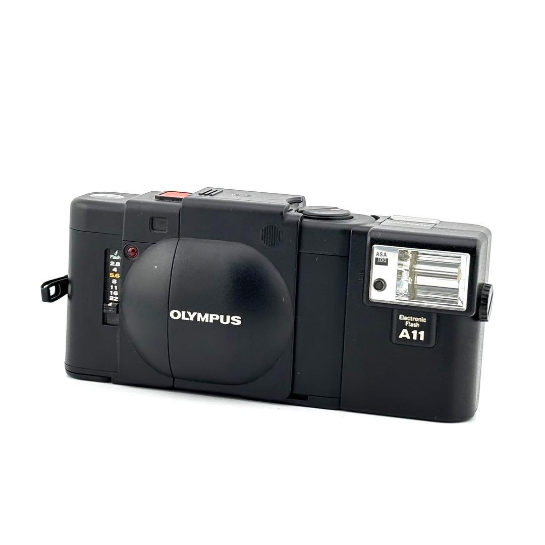 【完動品】OLYMPUS XA + A11 コンパクトフィルム 動作確認済