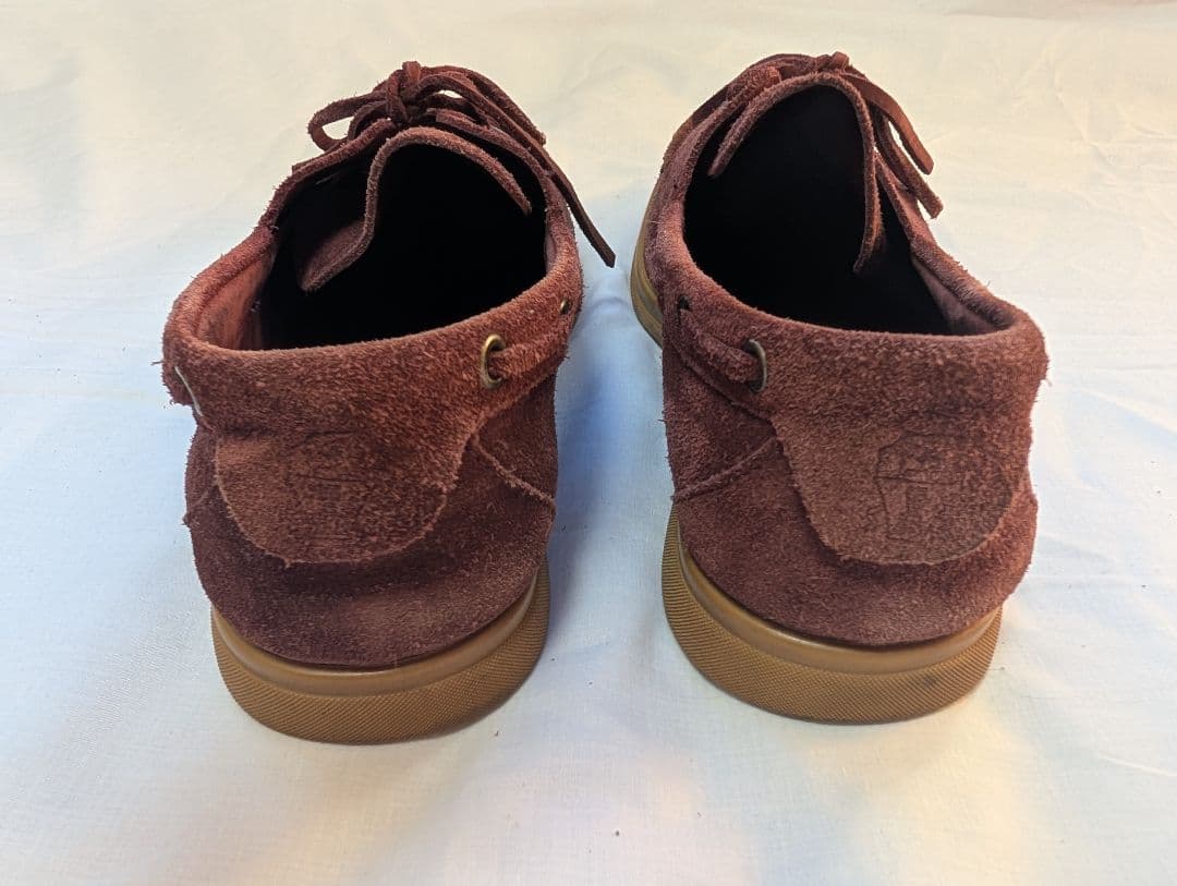 ブルネロクチネリ スエード シューズ バーガンディ 42.5 付属品あり