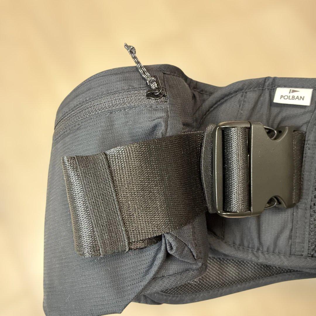 ポルバンヒップシート　アドバンス　シングルショルダー付　POLBAN抱っこ紐