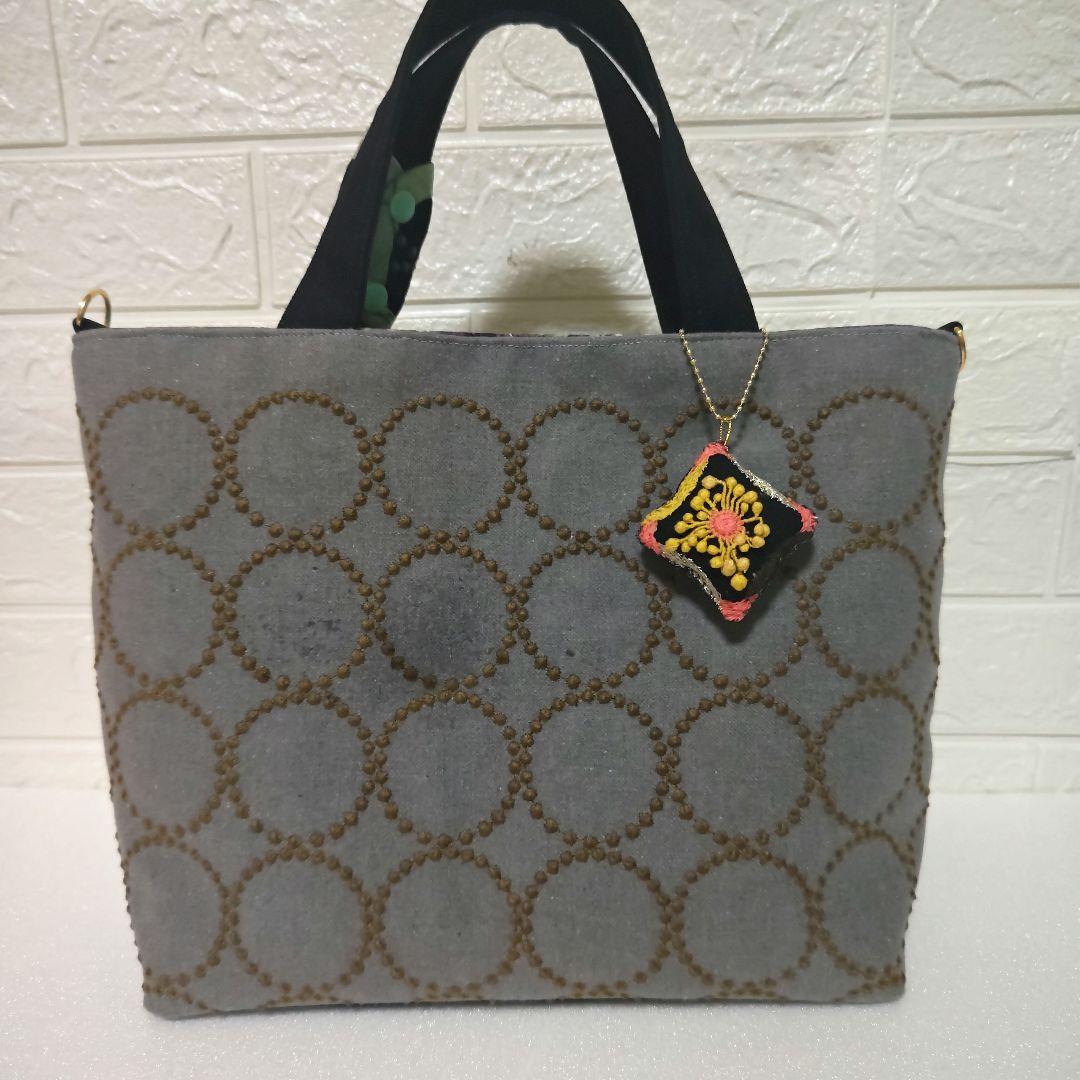 ハンドメイド　ミナペルホネン　スーちゃん　バッグ