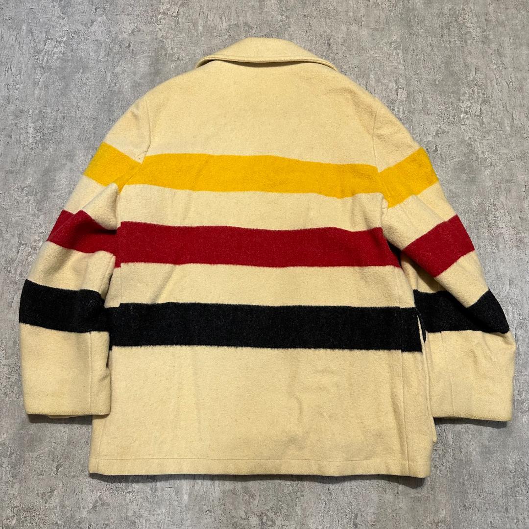 Woolrich ウールリッチ Pコート マルチボーダージャケット