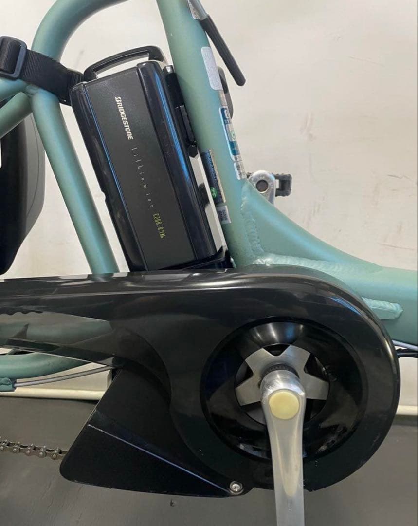 1年保証 送料無料　ブリヂストン　20インチ　子供乗せ　電動アシスト自転車