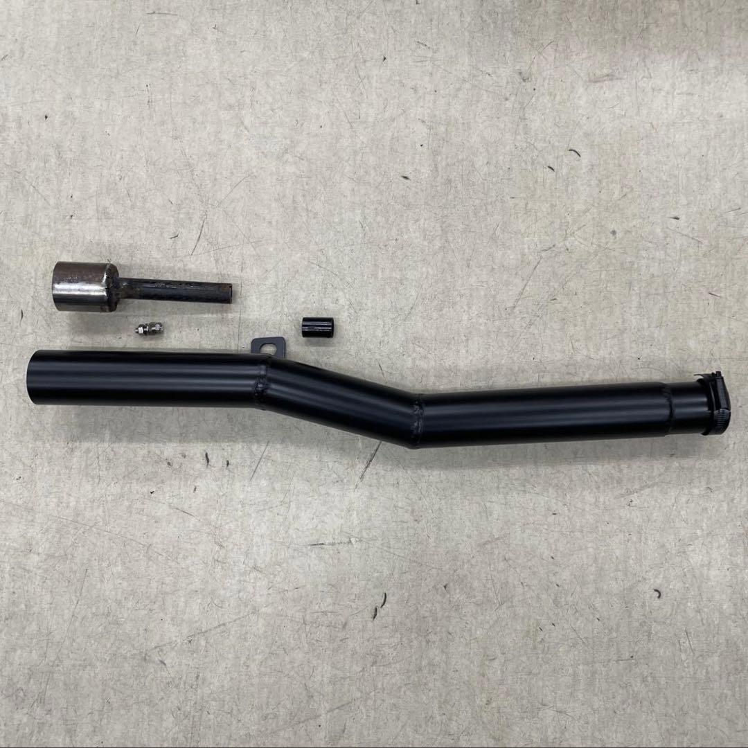 り*様 SR400 ワンオフヨシムラ風ショート菅　スリップオン　ポン付け